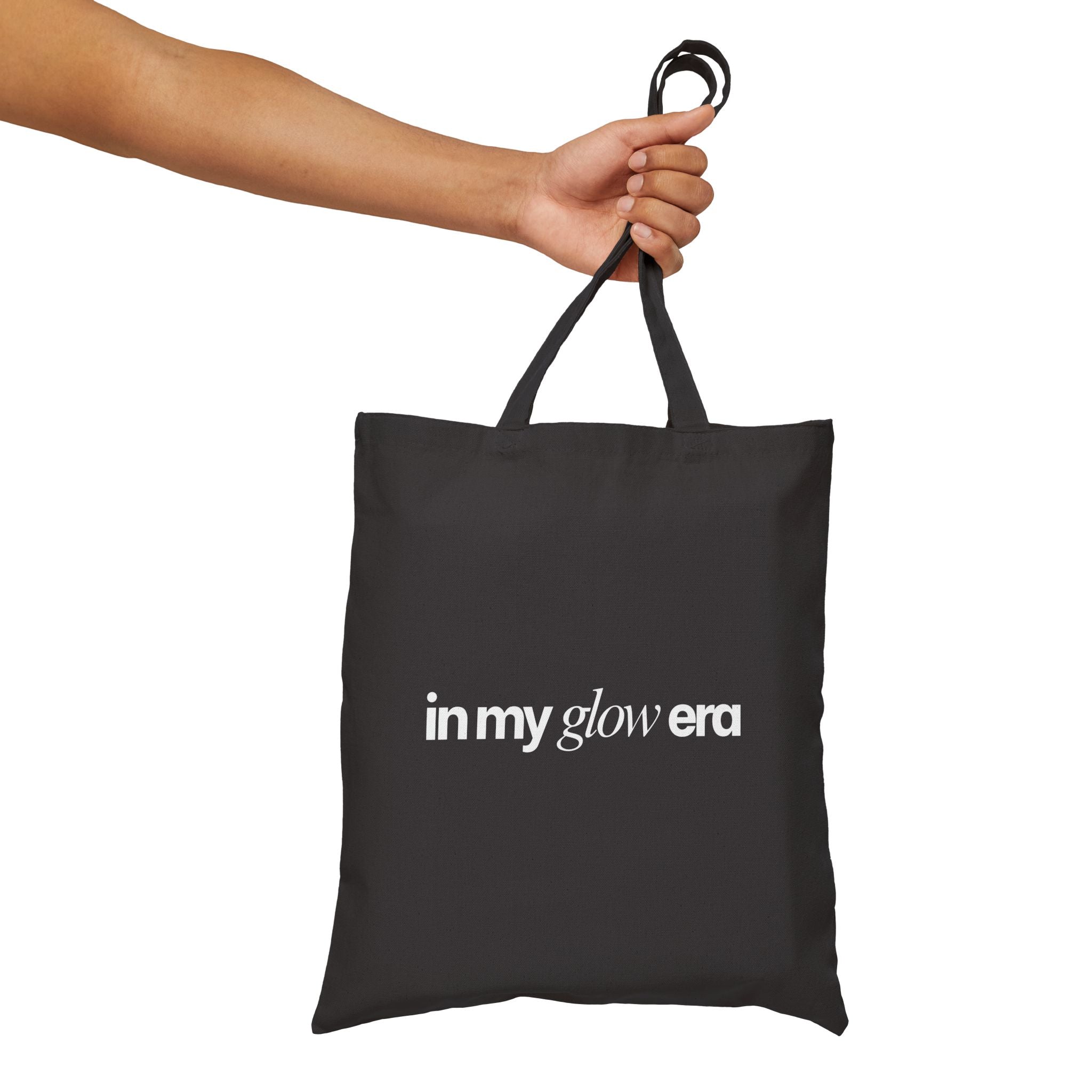 “In My Glow Era” Canvas Market Tote